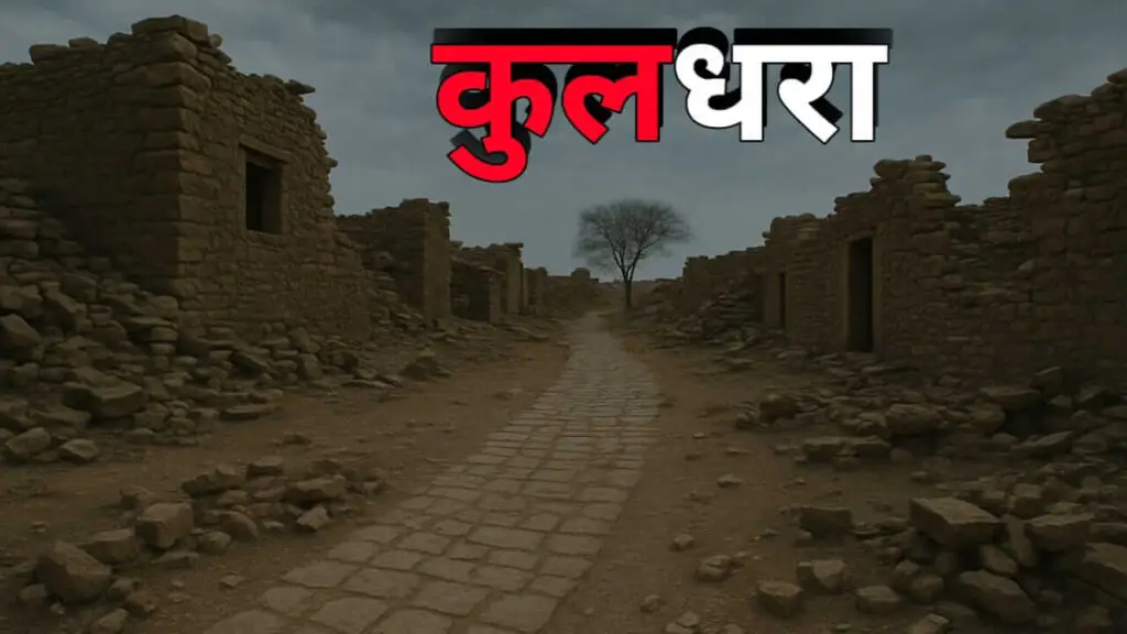 AI द्वारा बनाई गई कुलधारा की तस्वीर
